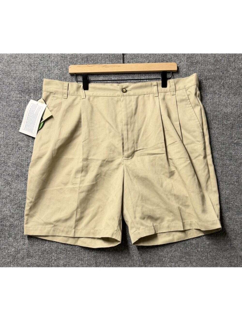 Cutter & Buck Dri-Release Khaki Performance Golf Shorts Men’s 40 NWT $66